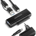 Axagon ADSA-FPX USB-C 10Gbps FAST PORT X Adapter f&uuml;r 2.5"/3.5" SSD/HDD, USB Typ-C,