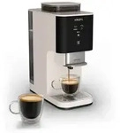 Krups SA4001, Espressomaschine, Kaffeebohnen, Eingebautes Mahlwerk, Elfenbein -...