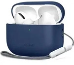 Tech-Protect Silikonh&uuml;lle kompatibel mit AirPods Pro 3 Marineblau - Blau