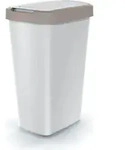 Odpadkov&yacute; ko&scaron; COMPACTA Q FLAP - objem: 45 l, barva: popelav&aacute; se světle...