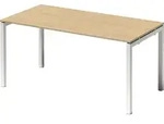 BISLEY Schreibtisch Cito Ma&szlig;e: 160 x 74 x 80 cm (B x H x T) 3-Schicht-Spanplatte,