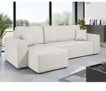 MIRJAN24 Ecksofa Karl, Eckcouch, Couch mit Bettkasten und Schlaffunktion,...