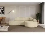 ALTDECOR Ecksofa in L-Form MARI-L1-v3 - 243x171x83 cm Beige - Corner Sofa Bett