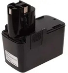 Akku f&uuml;r Bosch Typ 2607335037 NiMH - Schwarz