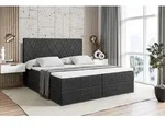 ALTDECOR Boxspringbett mit Matratze und Lattenrost - LEPARO - 160x200 cm -...