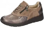 Waldl&auml;ufer Ramona K sportlicher Schn&uuml;rer Braun - Beige - 42