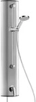 Delabie Duschelement Alu. mit EHM, Anschluss oben, mit Handbrause - Silber