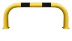 Rammschutz-B&uuml;gel XL, Rundrohr 108/3,6 mm, gebogen, BxH 1500x600 mm, Au&szlig;enb.,