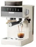 Zimilo Siebtr&auml;ger Espressomaschine mit Mahlwerk, 20 Mahlgrade Hei&szlig; und Kaltbr&uuml;hen
