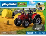 PLAYMOBIL Gro&szlig;er Traktor mit Heuballen