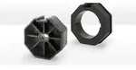 Schellenberg Rollladenmotor Adapter f&uuml;r 70 mm Rolladen Welle, 2-teilig, 27700 -