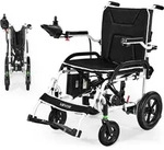 VEVOR Rollstuhl Elektrisch Faltbar, 19 km Reichweite, medizinischer Roller bis...