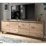 TV-Lowboard "Delio" in Viking Eiche TV Unterschrank 184 cm, mit Soft-Close und
