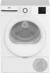 Beko BMT93EW, Freistehend, Frontlader, W&auml;rmepumpe, Wei&szlig;, Drehregler, Ber&uuml;hrung,