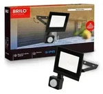 Briloner LED Strahler au&szlig;en Bewegungsmelder 11x17 cm Rechteckig 20W 1800lm...