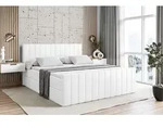 ALTDECOR Boxspringbett mit Fu&szlig;teil, H4 Matratze und Topper - 140x200 cm -...