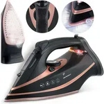 Berdsen BD-332 Dampfb&uuml;geleisen mit Keramiksohle, 3000 W, schwarz - Schwarz