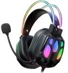 ONIKUMA X89 Gaming Kopfh&ouml;rer Mikrofon Schwarz - Schwarz