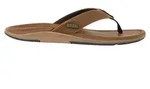 Reef Leather Offshore Teenslippers - Cognac - Maat 45 - Braun - 45
