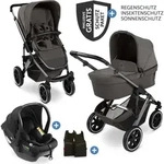 ABC Design 3in1 Kinderwagen-Set Salsa 5 Air - Grau