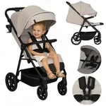 LIONELO IVA Buggy bis 22 kg, 6 Monaten&ndash;4 Jahre, 360&deg; R&auml;der, volle...
