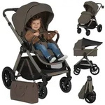 Lionelo Kombikinderwagen Layla 2in1 Babywanne und Buggy bis 22 kg, Babywanne...