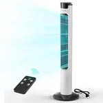VEVOR 50W Turmventilator, 985 mm S&auml;ulenventilator mit 3 Geschwindigkeiten 3...