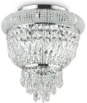 Ideal Lux Deckenleuchte Dubai 3-flg. Chrom 207162 - Silber