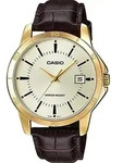 Casio Collection MTP-V004GL-9AUDF Herrenuhr - Gold