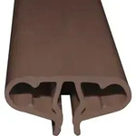 Pool Handlauf Q5 f&uuml;r Rundbecken 450cm, braun RAL 8024