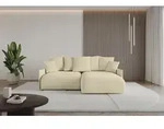 ALTDECOR Ecksofa mit Schlaffunktion und Bettkasten ONESK-L-v1 216x177x72 cm...