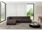 ALTDECOR Modulares Sofa Ecksofa in L-Form - Darnel-L2 - 296x177x70 cm Braun -...