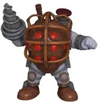 Funko FK90832 - Bioshock Super Sized POP! Vinyl Figur Bouncer Big Daddy 15 cm - Neu -
