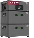 XORO SOLAR ATLAS-E 4.8 kWh Stromspeicher - Erweiterbar bis 12 kWh, AC-gekoppelt...