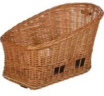Basil Pasja MIK 2.0 Tierfahrradkorb - Naturweide - Gr&ouml;&szlig;e 40x25x24 5 cm inkl. .... -