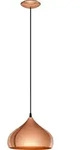 HAPTON H&auml;ngeleuchte H&auml;ngelampe Pendellampe Pendelleuchte - H110 x &Oslash;29 cm - kupfer