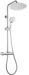 JOHO Regendusche Duschsystem mit Thermostatbatterie Edelstahl Duschset mit