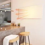 Hombli smartes Infrarot Heizpanel 2024, 700W - Wei&szlig;