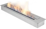 80 cm Edelstahl Bioethanol Brenner Gelkamine Brenngel Kamin Doppelwandig 4 l...