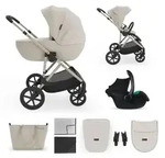 Kinderkraft PRIME 3 Kinderwagen 3-in-1 mit Babyschale MINK PRO 2, leicht faltbar