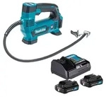 Makita MP 100 DSA Akku Kompressor 12 V max. 8,3 bar + 2x Akku 2,0 Ah +...