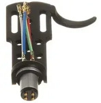 Analogis Headshell HS-15, Verkabelung vergoldet, Gewicht 8g - Schwarz