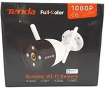 Tenda &Uuml;berwachungskamera Aussen WLAN, 1080P IP Kamera mit 30m Vollfarb-Nachtsicht,