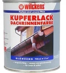 Wilckens Kupferlack Dachrinnenfarbe gl&auml;nzend, 750 ml - Silber
