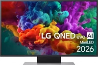 LG 43QNED86B6B.AEU, LG QNED evo AI MiniLED 43QNED86B6B, 109,2 cm (43"), 3840 x...