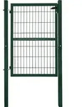 Gartentor Tor f&uuml;r Gartenzaun Zaun 140 cm hoch Gartent&uuml;r aus Metall f&uuml;r