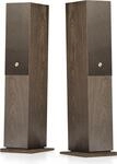 Audio Pro A48 W Aktiv-Stereo-Lautsprecherset Walnuss Multiroom 870x215x265 mm