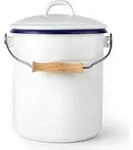 Ibili Vintage-komposteimer Mit Deckel 4l Durchsichtig Durchsichtig One Size -