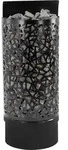 Infraworld Atlas Wall Black finnischer Saunaofen 9 kW schwarz inkl. Saunasteine