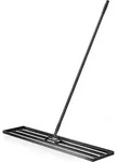 Wiltec Aluminium Rasenrakel 121,9 x 25,4 cm mit 2 m Stiel, Rasen Rakel Unebenheiten
